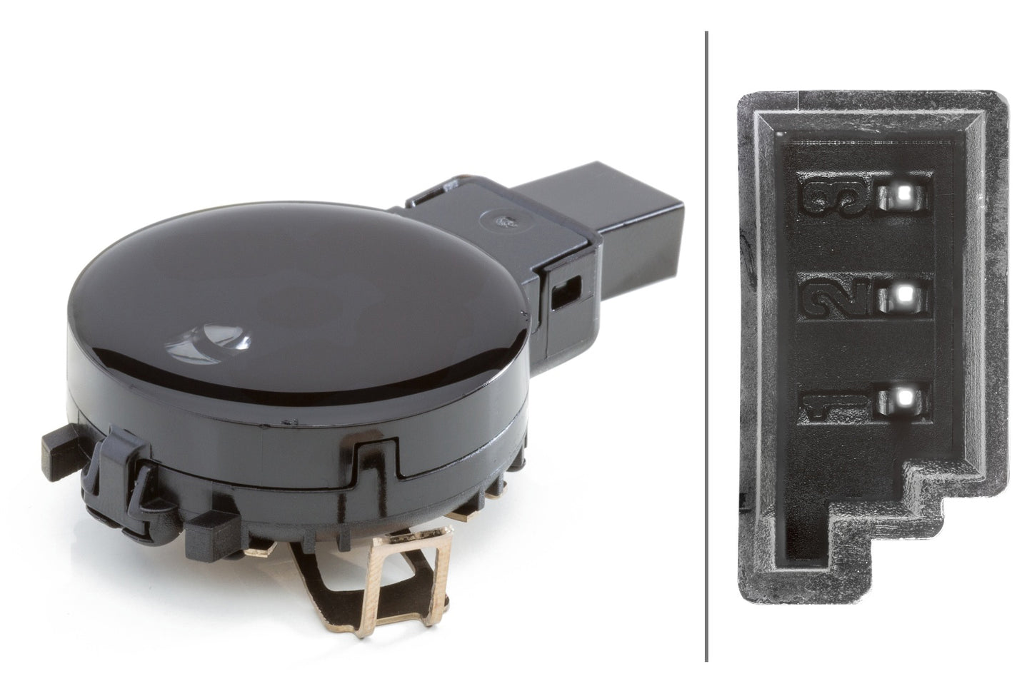 HELLA Rain Sensor - 3-pin connector - Clipped 6PW012343-701
