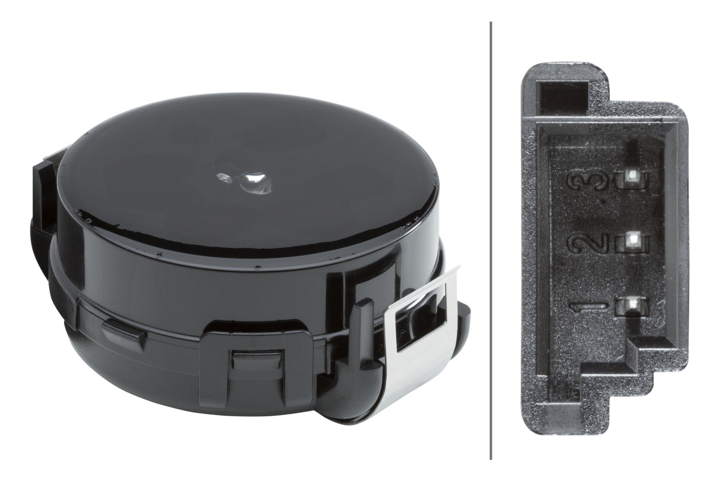 HELLA Rain Sensor - 3-pin connector - Clipped 6PW013119-701