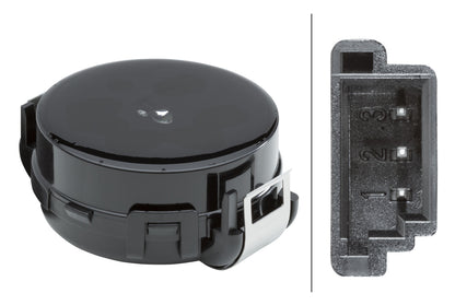 HELLA Rain Sensor - 3-pin connector - Clipped 6PW013119-701