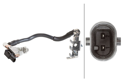 HELLA Sensor, battery management - 12V - Bolted 6PK010943-901