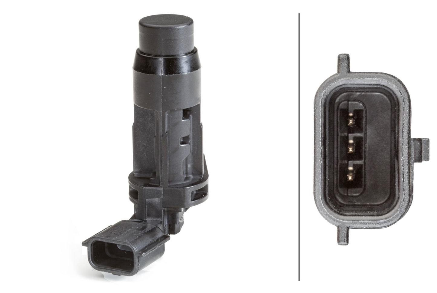 HELLA Sensor, crankshaft pulse - 3-pin connector - Bolted 6PU013122-271