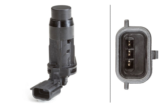 HELLA Sensor, crankshaft pulse - 3-pin connector - Bolted 6PU013122-271