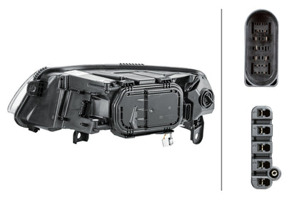 HELLA Bi-Xenon-Headlight - right - for e.g. Audi A6 Avant (4F5, C6) 1EL008881-421