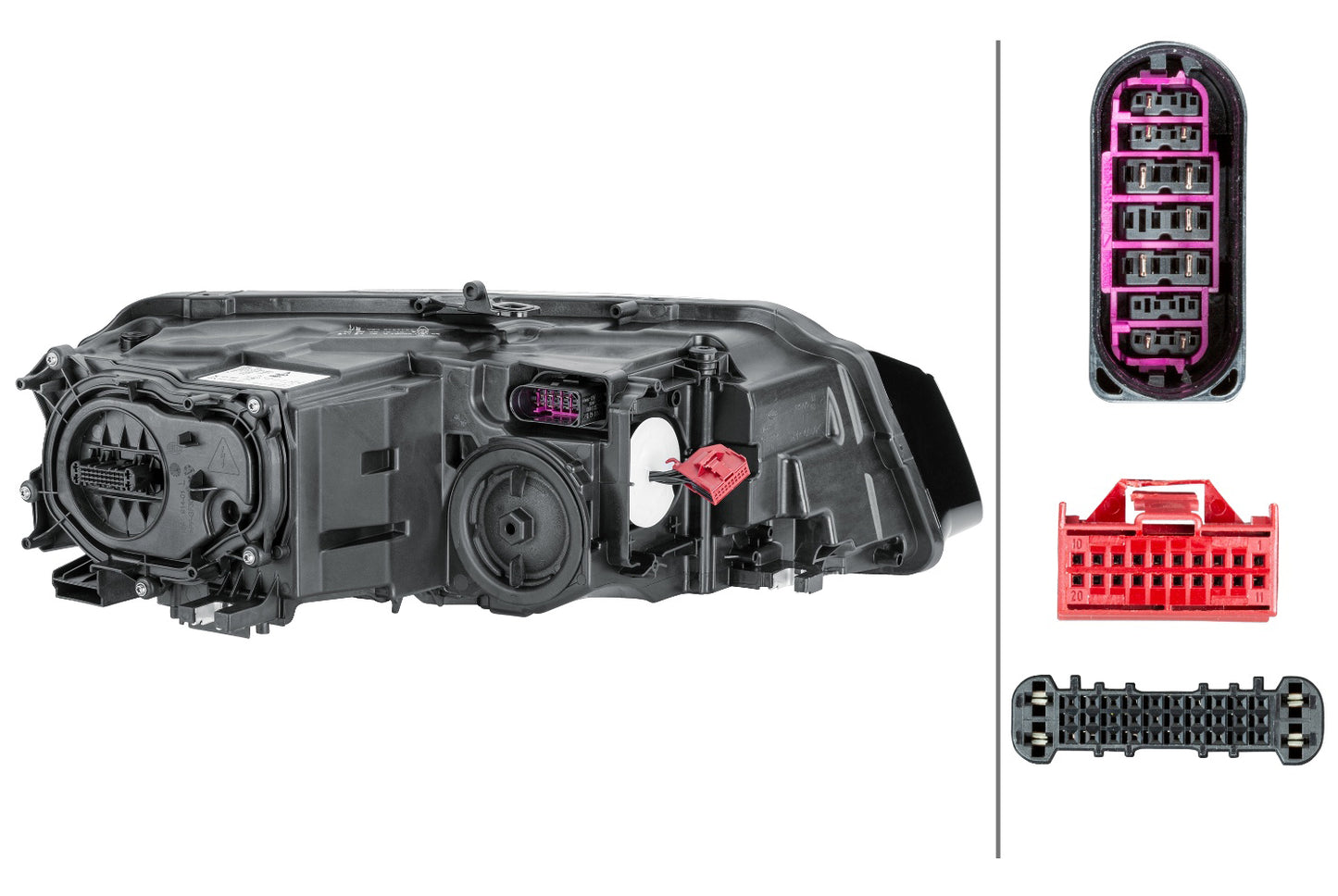 HELLA LED-Headlight - left - for e.g. Audi A8 (4H2, 4H8, 4HC, 4HL) 1EX011496-511