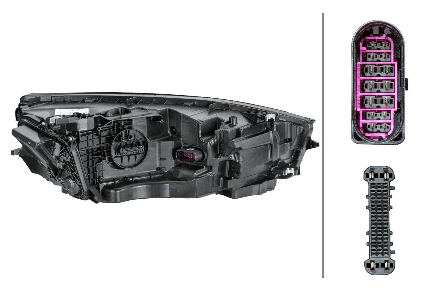 HELLA LED-Headlight - left - for e.g. Audi A7 Sportback (4GA, 4GF) 1EX011869-311