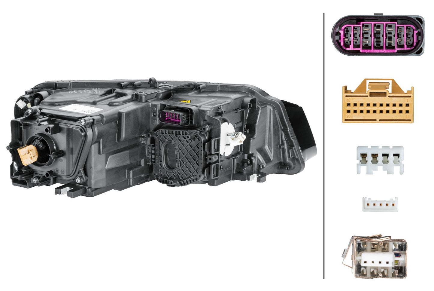 HELLA LED/Bi-Xenon-Headlight - left - for e.g. Audi A8 (4H2, 4H8, 4HC, 4HL) 1ZS011495-411