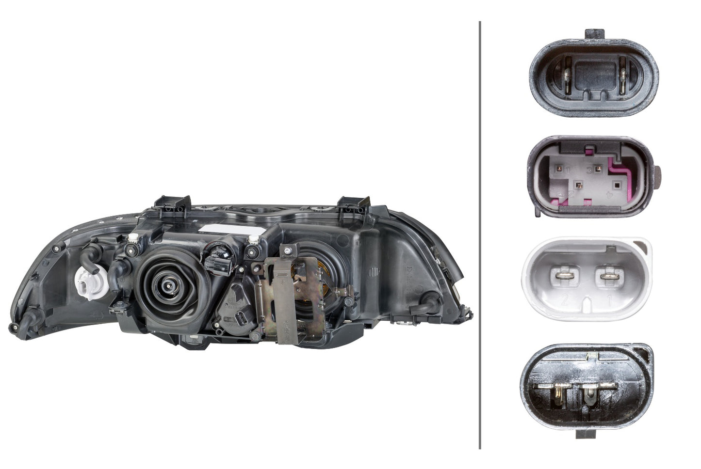 HELLA Halogen/Xenon-Headlight - left - for e.g. BMW 5 (E39) 1EL008052-571