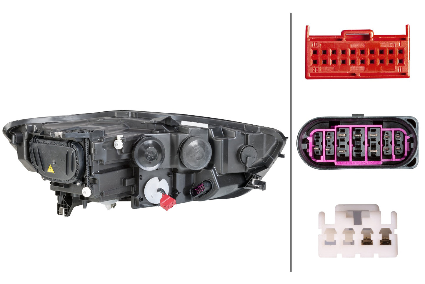 HELLA Bi-Xenon/LED-Headlight - left - for e.g. Audi A6 Avant (4G5, 4GD, C7) 1EL011150-351