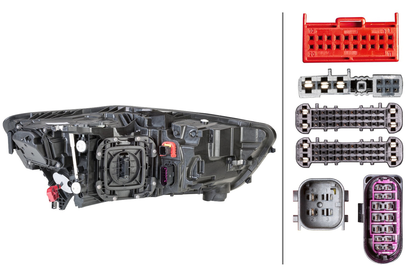 HELLA Matrix-Headlight - right - for e.g. Audi A6 Avant (4G5, 4GD, C7) 1EX012976-221