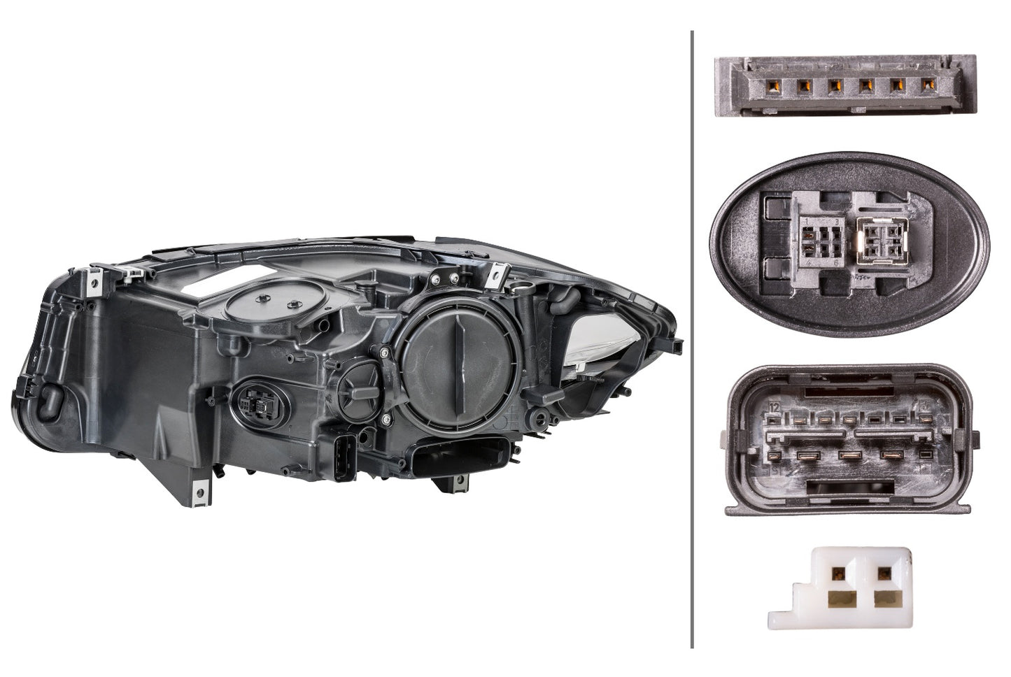 HELLA Bi-Xenon/LED-Headlight - right - for e.g. BMW 5 (F10) 1EL010131-521