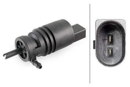HELLA Washer Fluid Pump, window cleaning - 12V 8TW006848-041