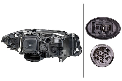 HELLA Bi-Xenon/LED-Headlight - left - for e.g. BMW 5 (F10) 1EL011087-711
