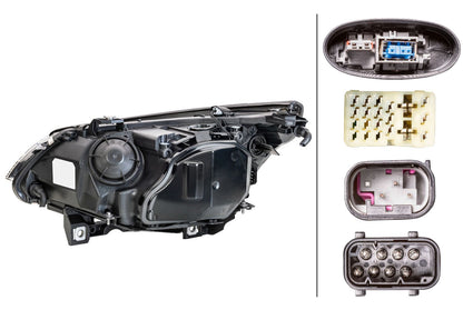 HELLA Bi-Xenon/Halogen-Headlight - right - for e.g. BMW 5 (E60) 1EL163074-011