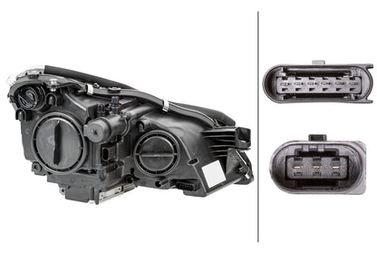 HELLA Halogen/Bi-Xenon-Headlight - left - for e.g. Mercedes-Benz Cls (C219) 1ES008821-311