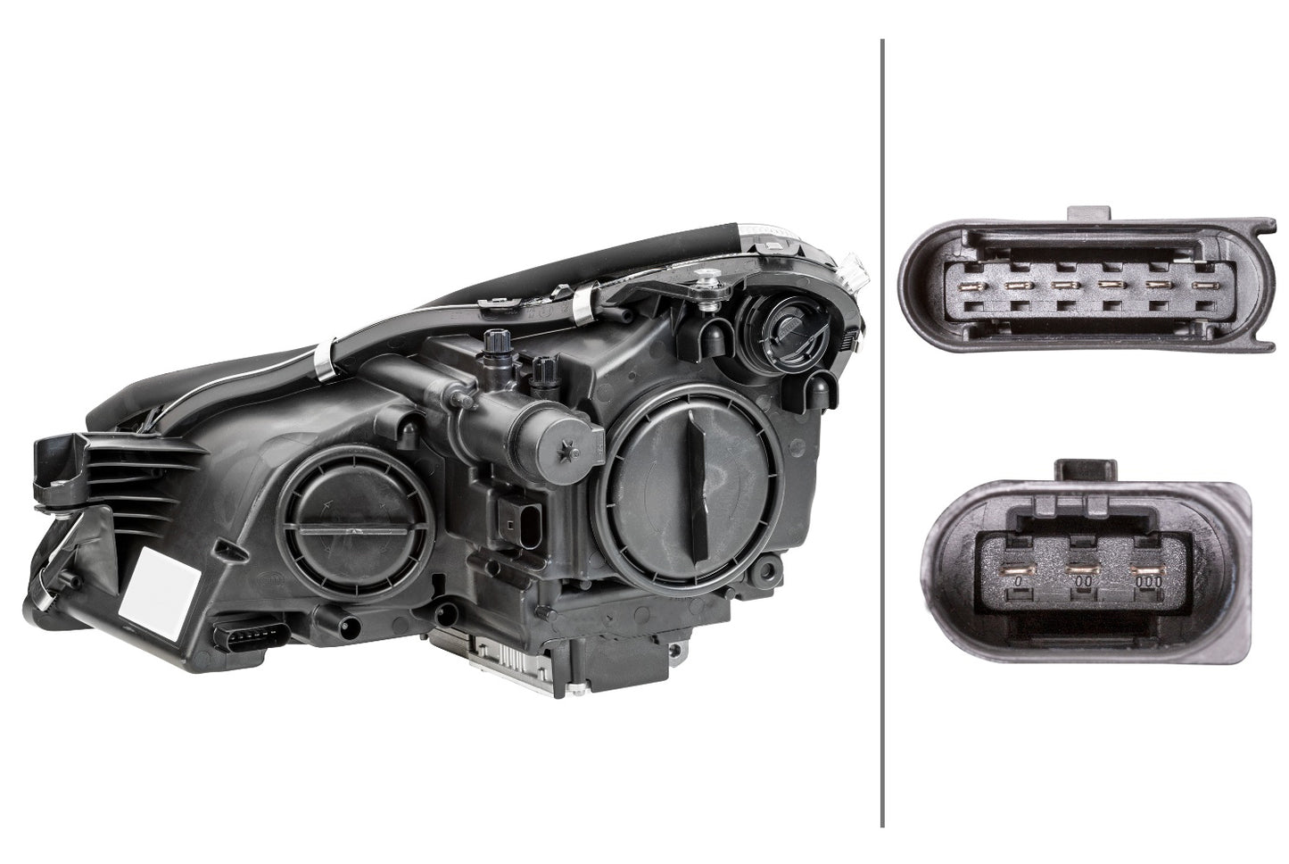 HELLA Bi-Xenon/Halogen-Headlight - right - for e.g. Mercedes-Benz Cls (C219) 1ES008821-321