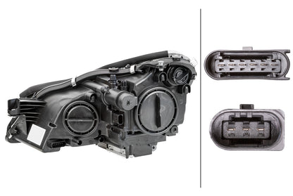 HELLA Bi-Xenon/Halogen-Headlight - right - for e.g. Mercedes-Benz Cls (C219) 1ES008821-321