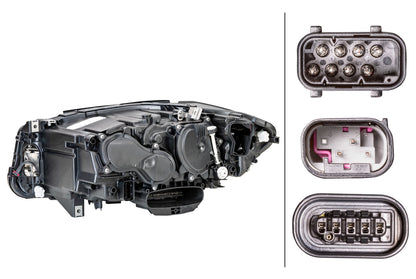 HELLA LED-Headlight - right - for e.g. BMW 5 (F10) 1EX011072-921