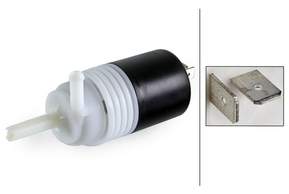 HELLA Washer Fluid Pump, window cleaning - 24V - 2bar - 60l/h 8TW005496-051