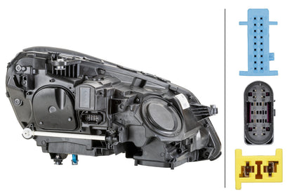 HELLA LED-Headlight - left - for e.g. Mercedes-Benz E-Class (W212) 1EX011066-671