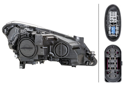 HELLA LED/Bi-Xenon/Halogen-Headlight - left - for e.g. Mercedes-Benz E-Class Coupe (C2 1ZT011733-051
