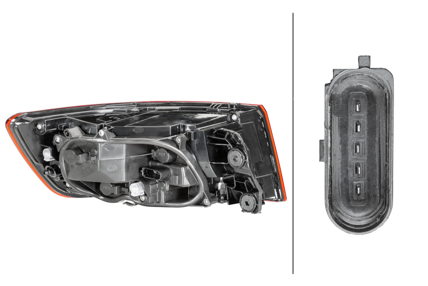 HELLA Rearlight - Bulb - Outer section - right - for e.g. Audi A4 (8W2, 8WC, B9) 2SK012248-061