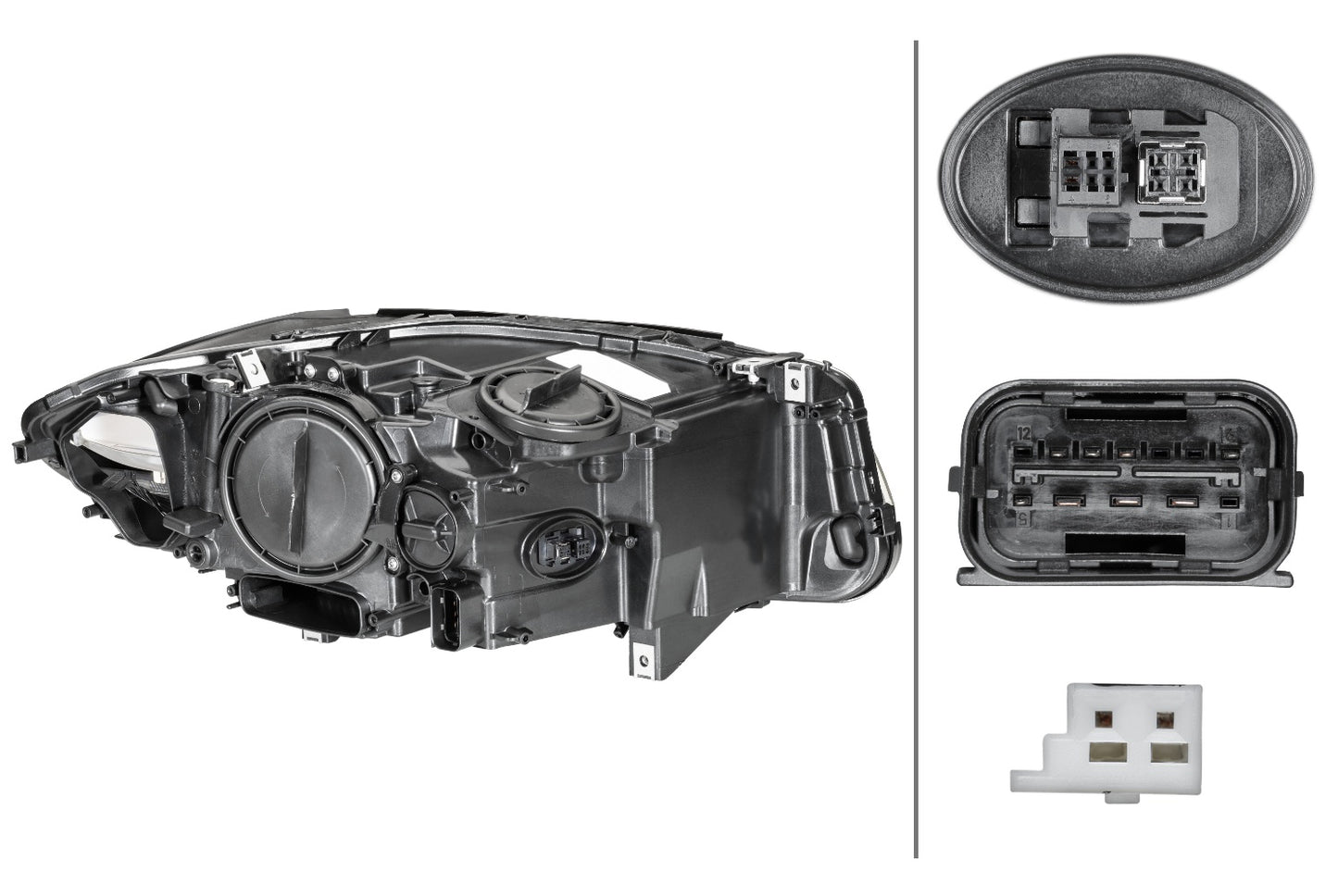 HELLA Bi-Xenon/LED-Headlight - left - for e.g. BMW 5 (F10) 1ZS010131-611