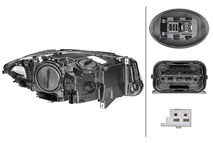 HELLA Bi-Xenon/LED-Headlight - left - for e.g. BMW 5 (F10) 1ZS010131-611