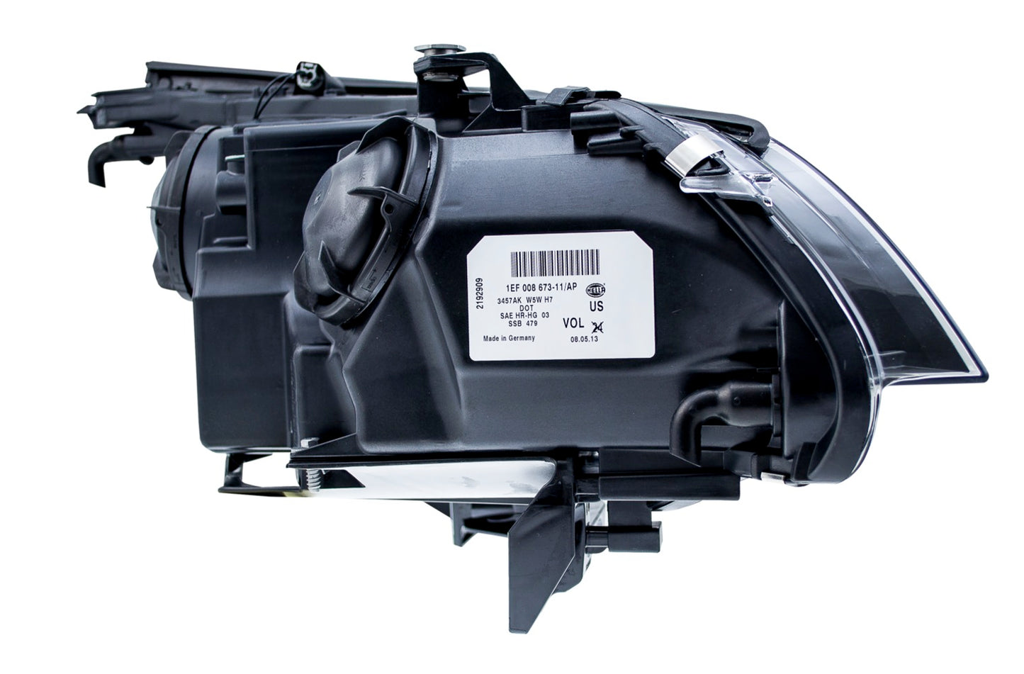 HELLA Halogen-Headlight - left - for e.g. BMW 5 (E60) 1EF008673-111