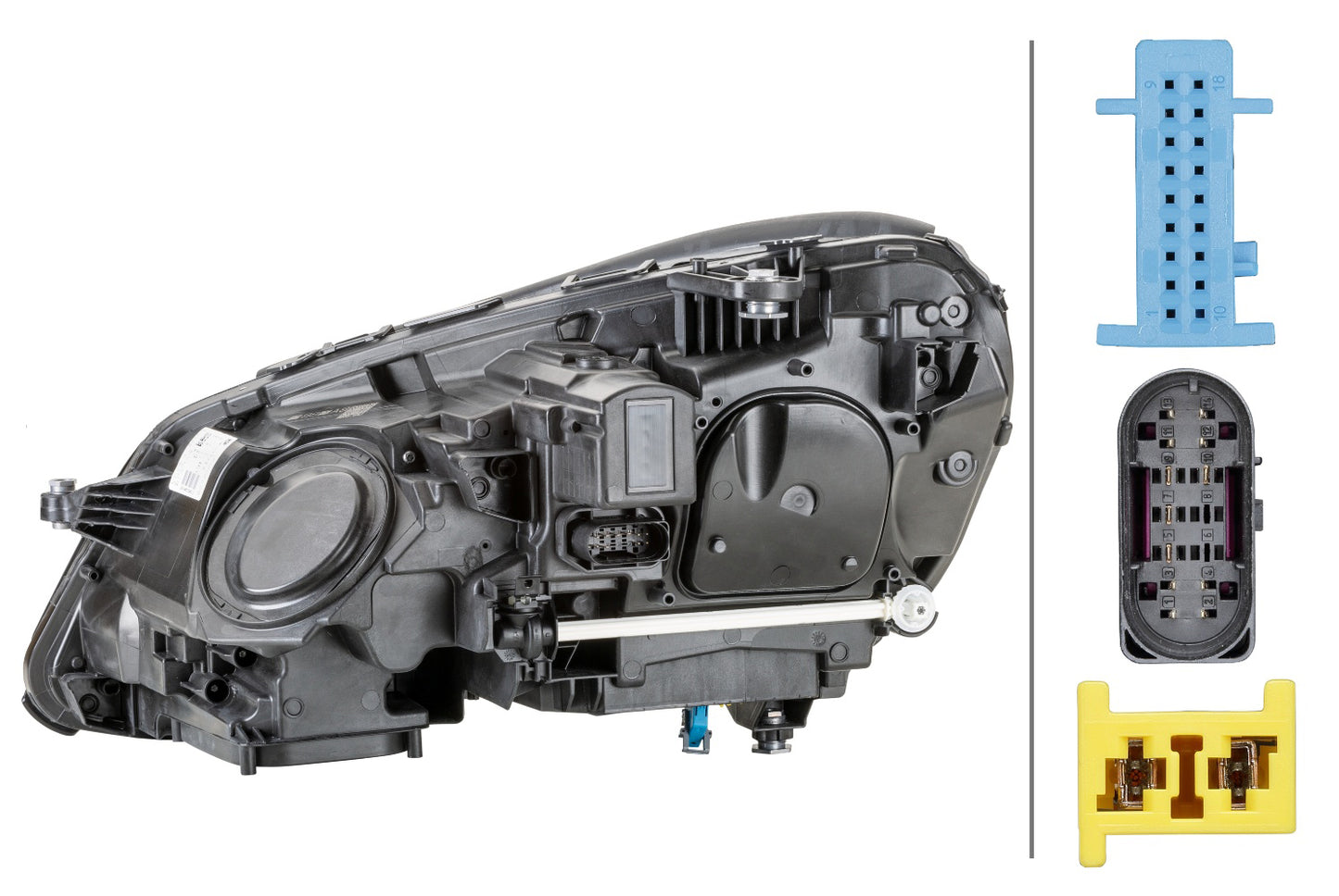 HELLA LED-Headlight - right - for e.g. Mercedes-Benz E-Class (W212) 1EX011066-681