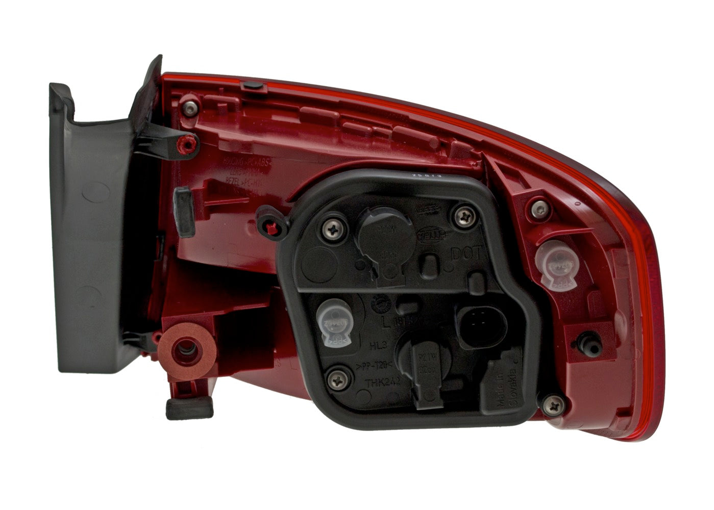 HELLA Rearlight - Bulb - Outer section - left - for e.g. Audi A4 (8K2, B8) 2VA010914-111