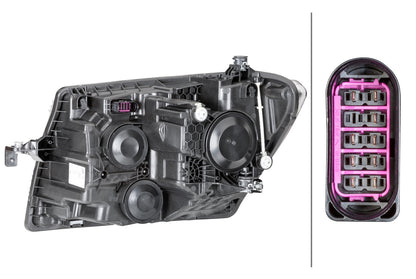 HELLA FF-Headlight - right - for e.g. VW Crafter Box (SY_, SX_) 1LB012830-041