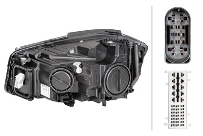 HELLA Bi-Xenon/LED-Headlight - right - for e.g. Mercedes-Benz A-Class (W176) 1ZT010818-481