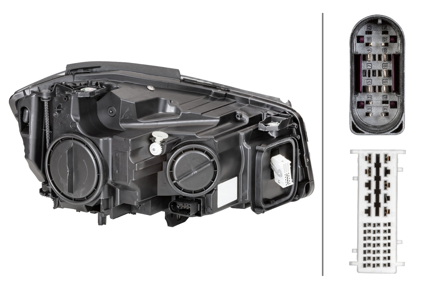 HELLA LED/Bi-Xenon-Headlight - left - for e.g. Mercedes-Benz A-Class (W176) 1ZT010818-471