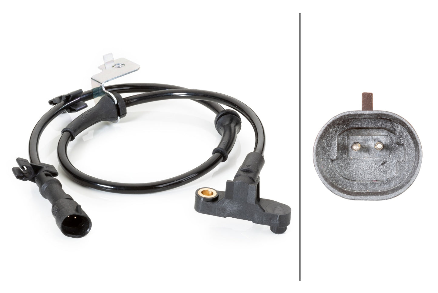 HELLA Sensor, wheel speed - 2-pin connector - Front Axle 6PU230040-291