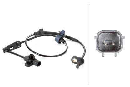 HELLA Sensor, wheel speed - 2-pin connector - Front Axle 6PU230040-431
