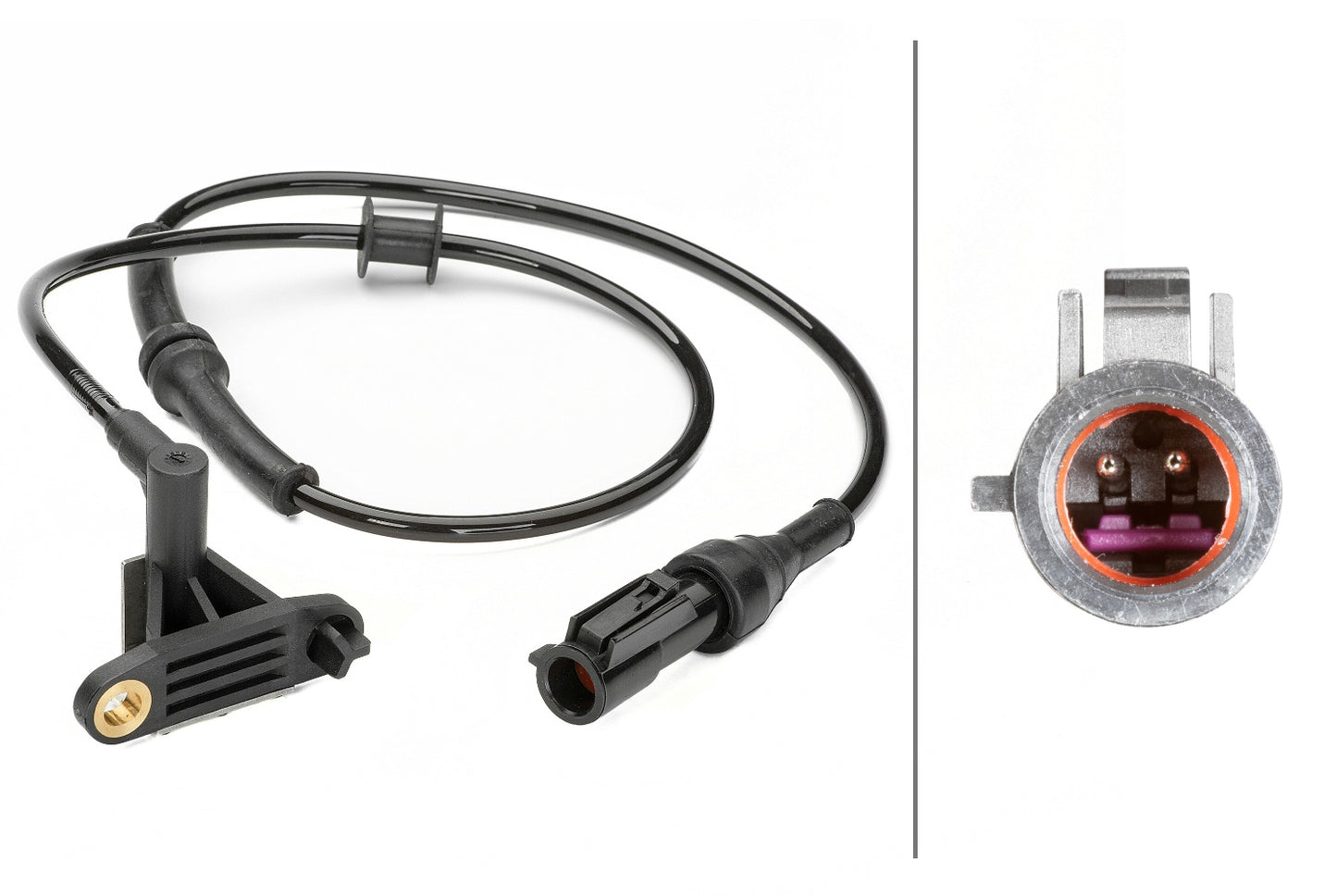 HELLA Sensor, wheel speed - 2-pin connector - Rear Axle 6PU230040-561