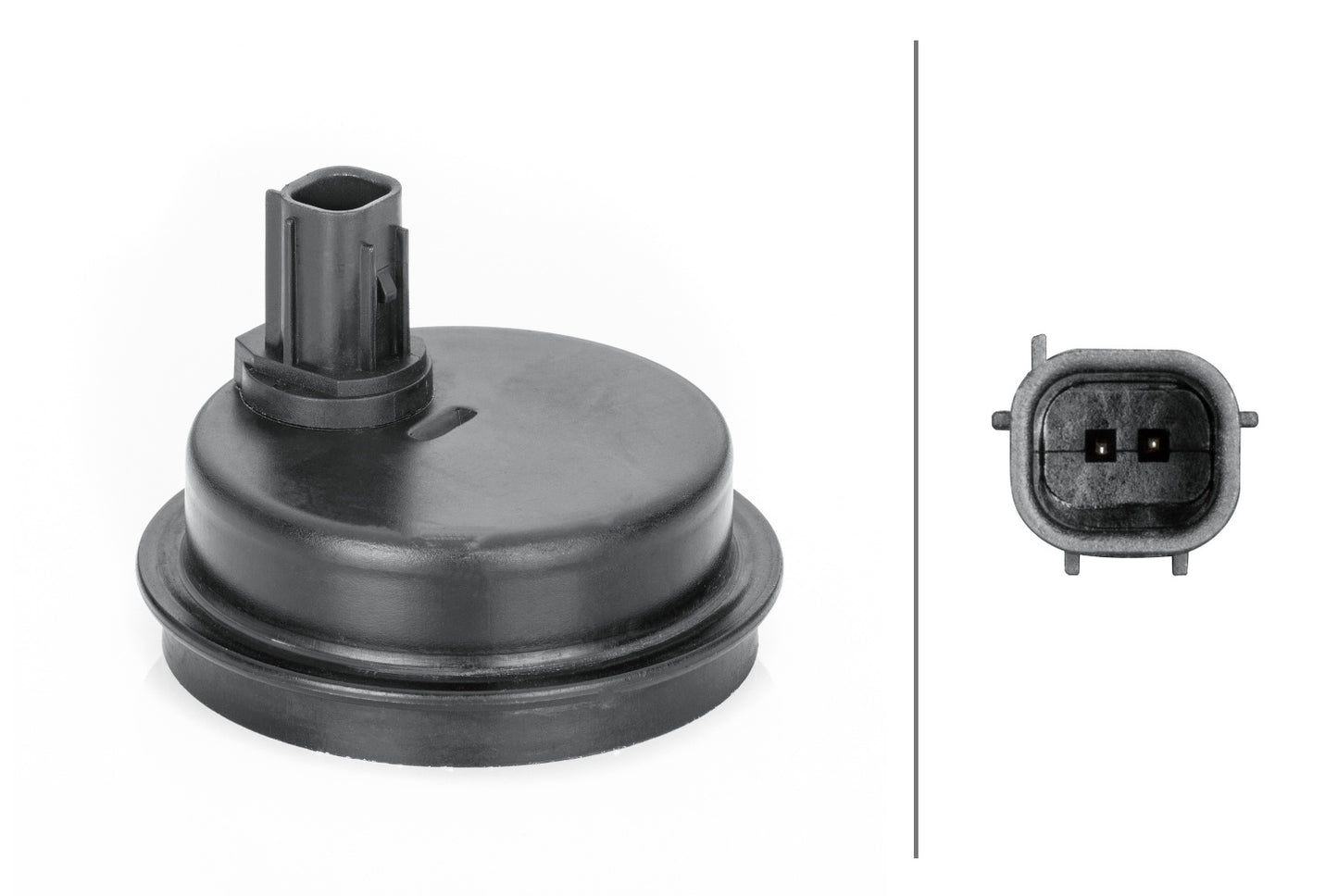 HELLA Sensor, wheel speed - 2-pin connector - Rear Axle 6PU230040-341