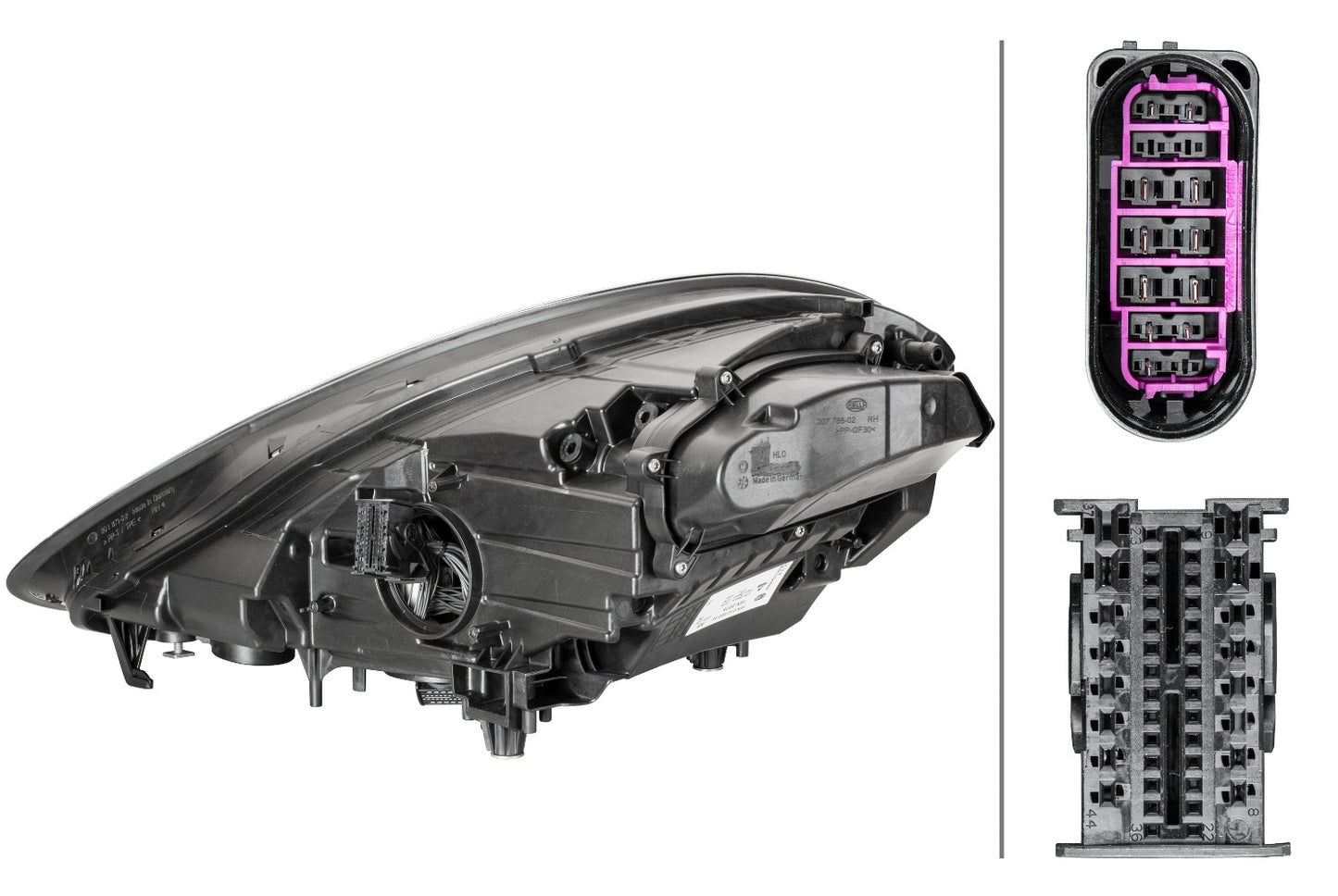 HELLA LED-Headlight - right - for e.g. Porsche Panamera (971) 1EX012222-421