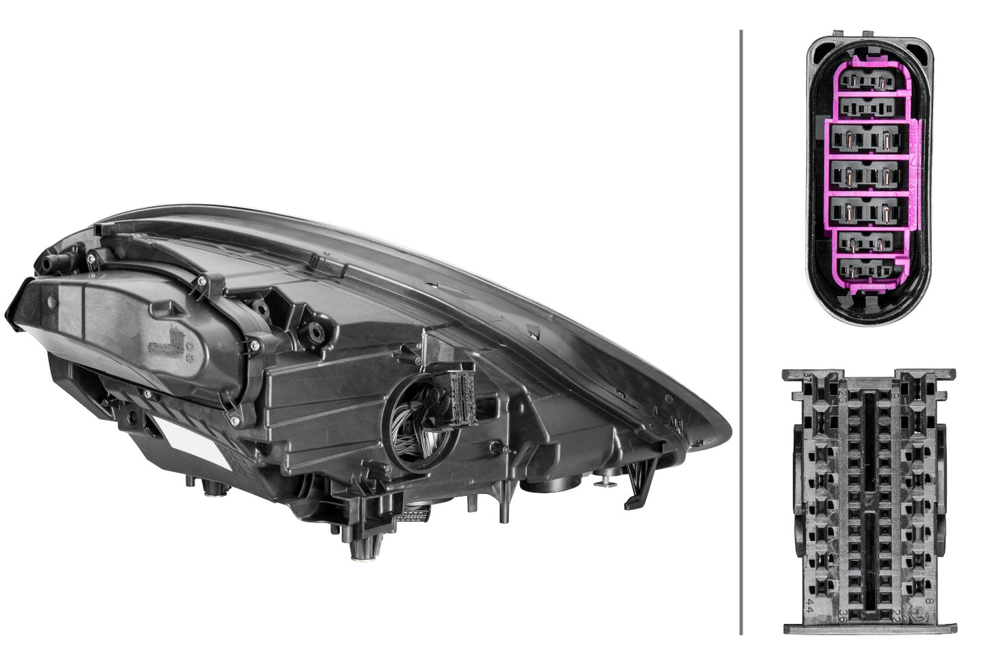 HELLA LED-Headlight - left - for e.g. Porsche Panamera (971) 1EX012222-411