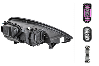 HELLA LED-Headlight - left - for e.g. Porsche Panamera (970) 1EX011099-151