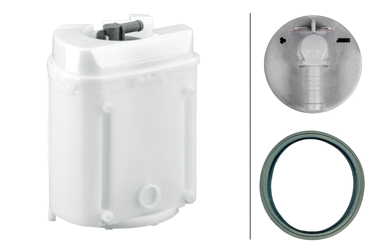 HELLA Fuel Pump - Electric - 2-pin connector 8TF358106-141