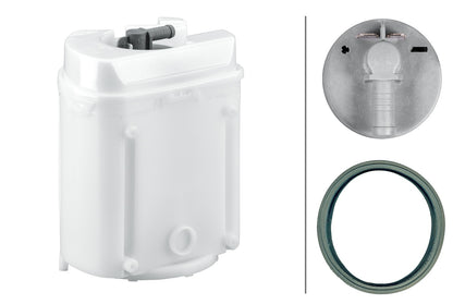 HELLA Fuel Pump - Electric - 2-pin connector 8TF358106-141