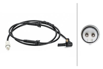 HELLA Sensor, wheel speed - 2-pin connector 6PU012806-511