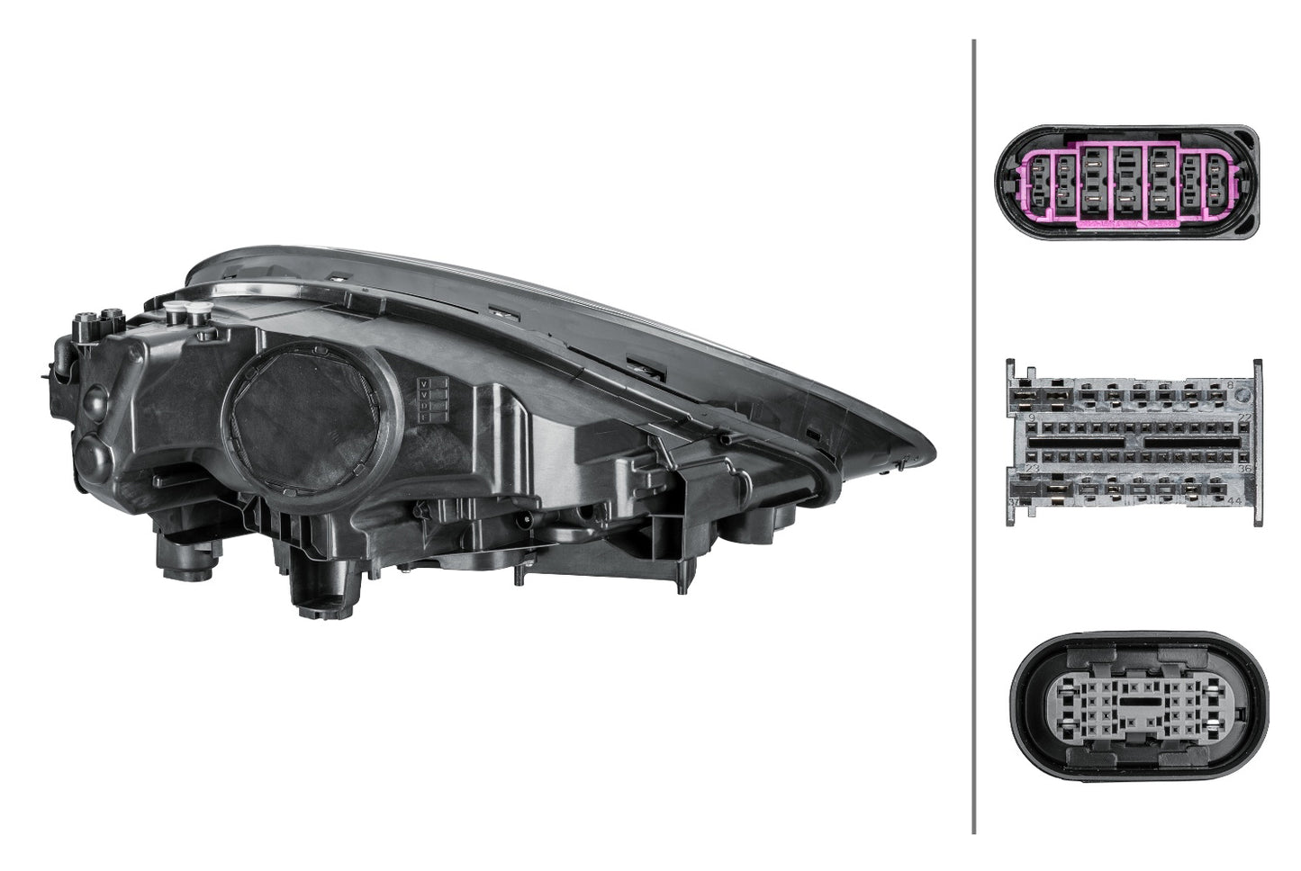 HELLA Matrix-Headlight - left - for e.g. Porsche Cayenne (9YA) 1EX014690-071