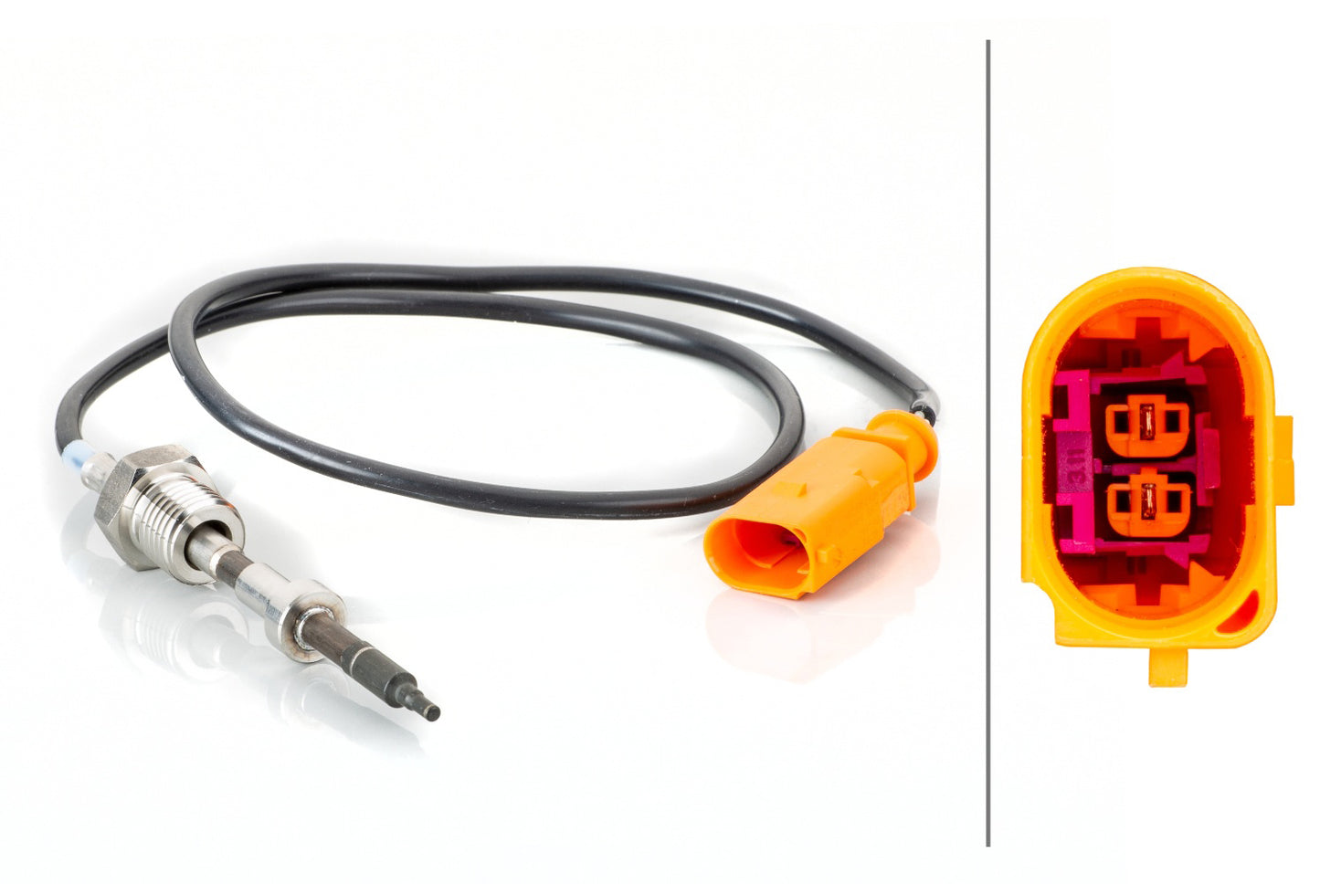 HELLA Sensor, exhaust gas temperature - 2-pin connector 6PT014494-561