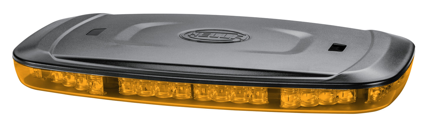 HELLA LED-Warning Light - Mini Lightbar - 12/24V - yellow (amber) 2RL014565-221
