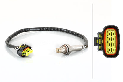 HELLA Oxygen sensor - 4-pin connector 6PA358103-461