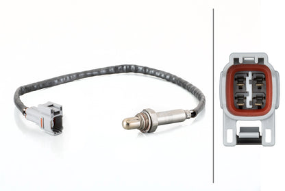 HELLA Oxygen sensor - 4-pin connector 6PA358103-521