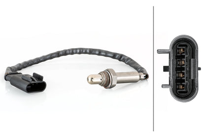 HELLA Oxygen sensor - 4-pin connector 6PA358103-531