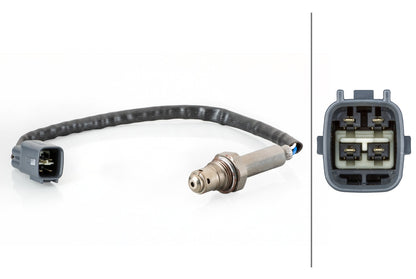 HELLA Oxygen sensor - 4-pin connector 6PA358103-621